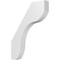 Ekena Millwork 3-in. W x 18-in. D x 24-in. H Stanfield Architectural Grade PVC Knee Brace BRCP03X18X24STA - alternate 1
